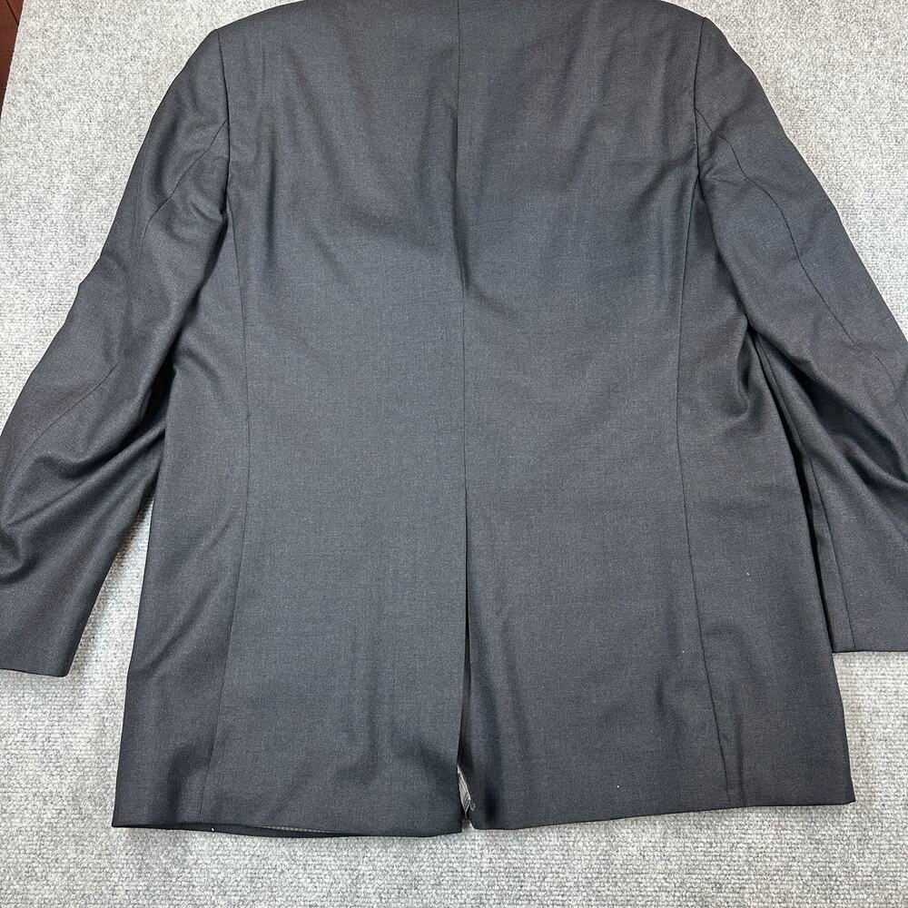 Lauren Ralph Lauren 44L 38x31 Wool Suit Charcoal Gray 2 Button Made Canada - Picture 10 of 15